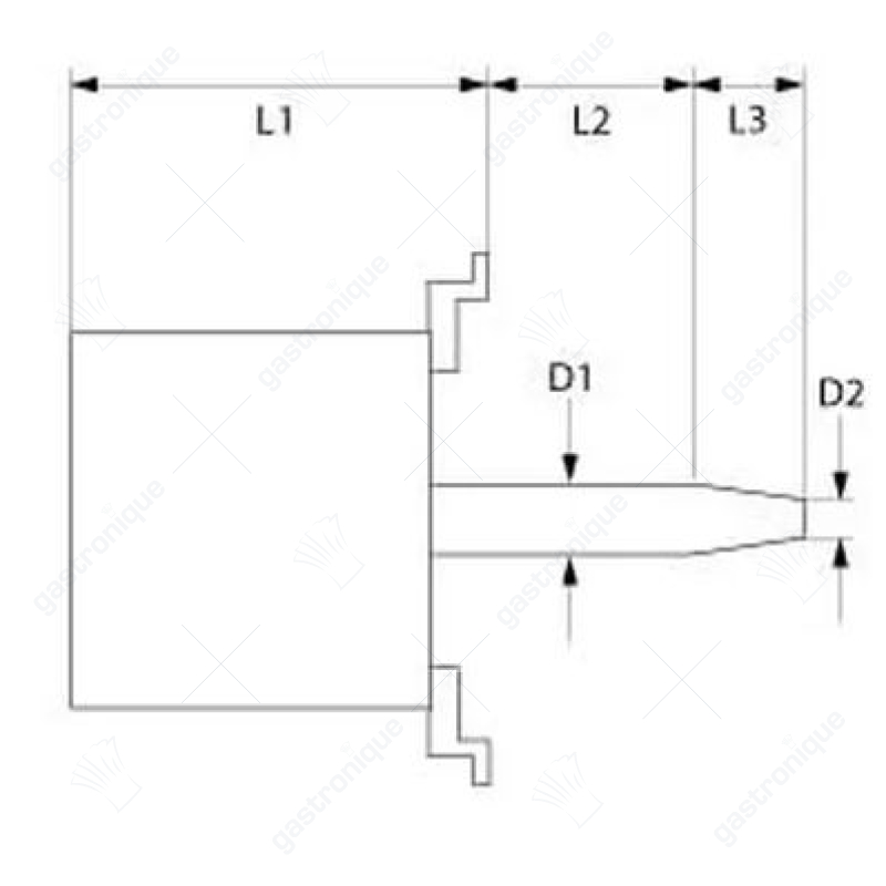 Ventilatormotor 380-415/380-460V 3 Phasen 50Hz 0,04/0,37kW 710/1350U/min Geschwindigkeit 2 L1 170mm l7rw84d-208 - Bild 2