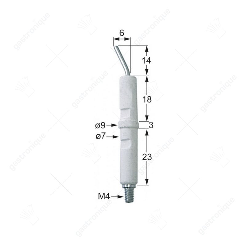 bougie piezo aansluiting M4 - Image 1