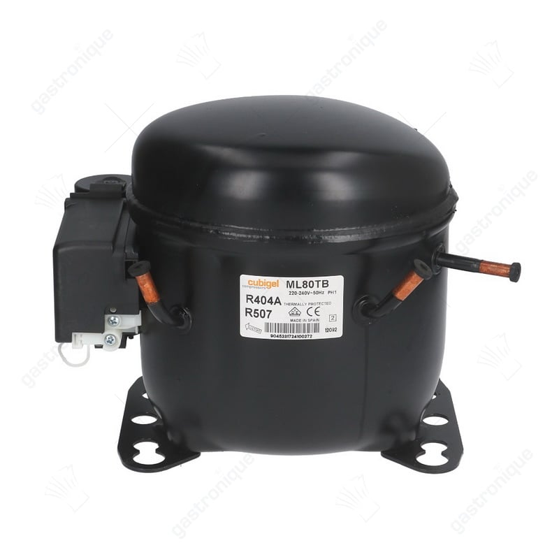 compressor koelmiddel R404a/R507 type ML80TB 220-240V 50Hz HMBP volledig hermetisch 11,4kg - Image 1