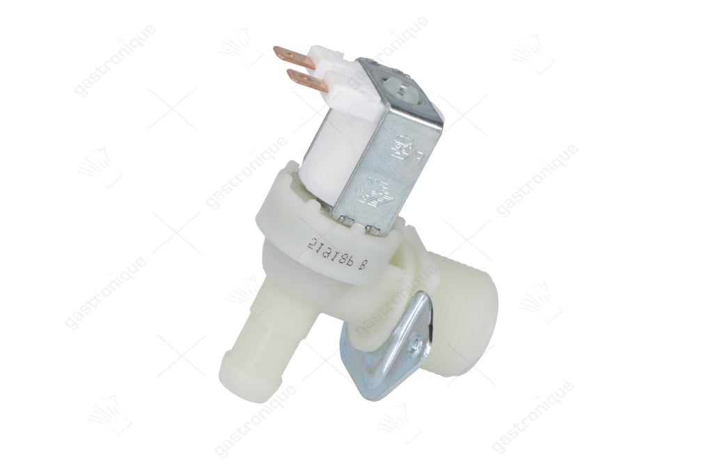 Magnetventil einfach rechtwinklig Kunststoff Eingang 3/4" 230VAC TP Ausgang 14mm DN10 - Bild 1