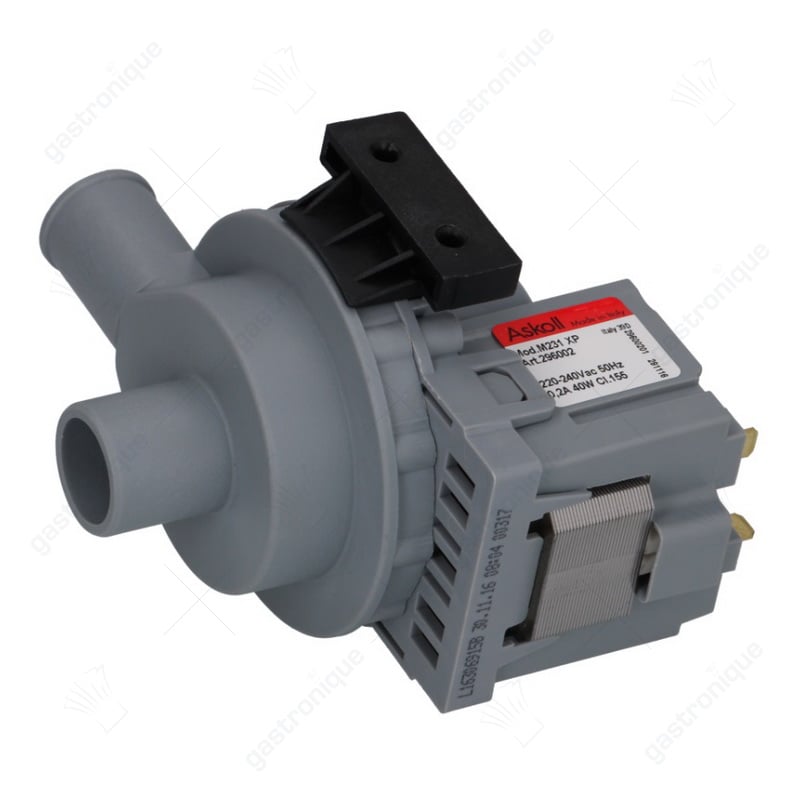 Abwasserpumpe 40W 220V Eingang ø 24mm Ausgang ø 22mm 50Hz ASKOLL Typ M231 XP - Bild 2