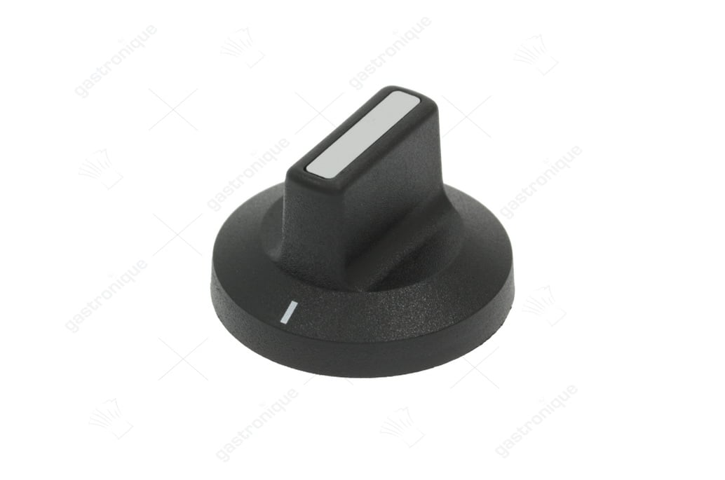 schwarzer Knopf ø 42 mm - Bild 1