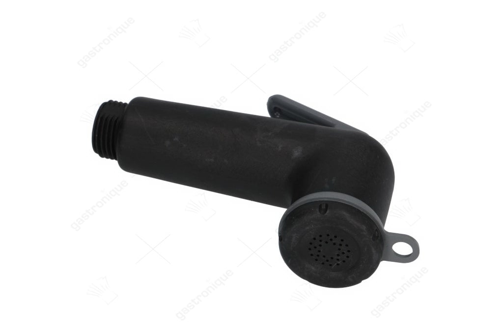 poignee de douche noir ø m1/2" - Image 1