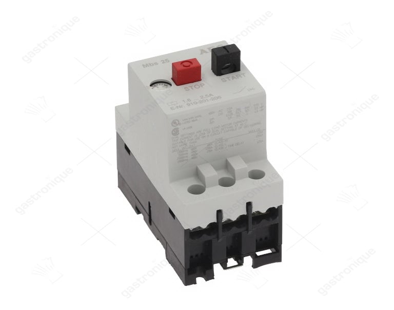 Motorschutzschalter Typ Mbs25-025 Einstellbereich 1,6-2,5A (AC3/400V) 1,1kW - Bild 1
