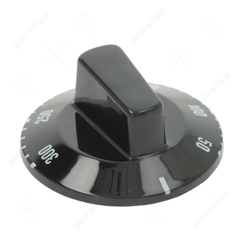 zwarte knop ø 50 mm 50-300°c - Image 1