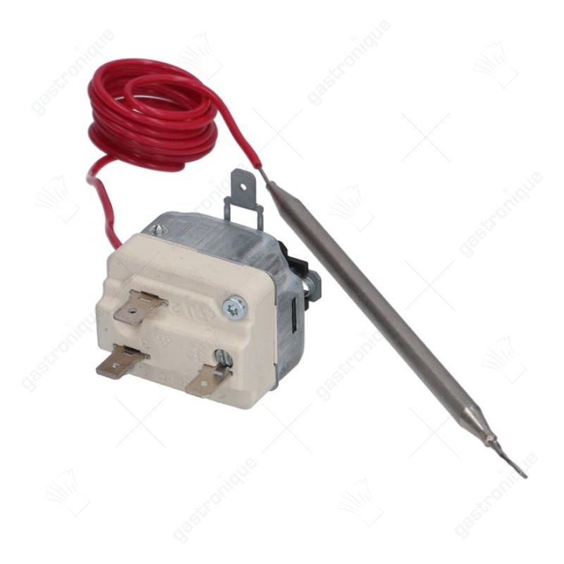 Thermostat max. 90°C einstellbarer Bereich 19-90°C 1-polig 1CO 16A Sensor ø 6mm Sensor L 129mm - Bild 2