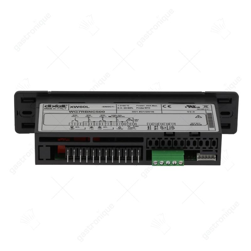 elektronischer Regler DIXELL XW60L-5N0C1 Einbaumaß 150x30mm Einbautiefe 65,5mm 230V - Bild 2