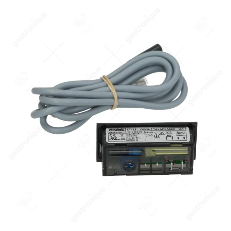 Elektronischer Reglerthermometer DIXELL XT11S-5000N Einbaumaß 58x25,5mm 230V AC Spannung NTC - Bild 2