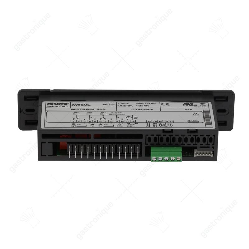 Elektronischer Regler DIXELL XW60L-5L0D0-X Einbaumaß 150x30mm Einbautiefe 65,5mm 230V - Bild 2