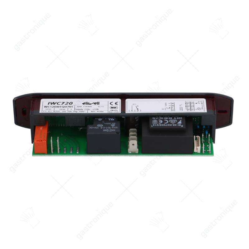 elektronischer Regler ELIWELL Typ IWC720JST Modell WC12DI0TQD700 Einbaumaß 150x30mm 230V - Bild 2