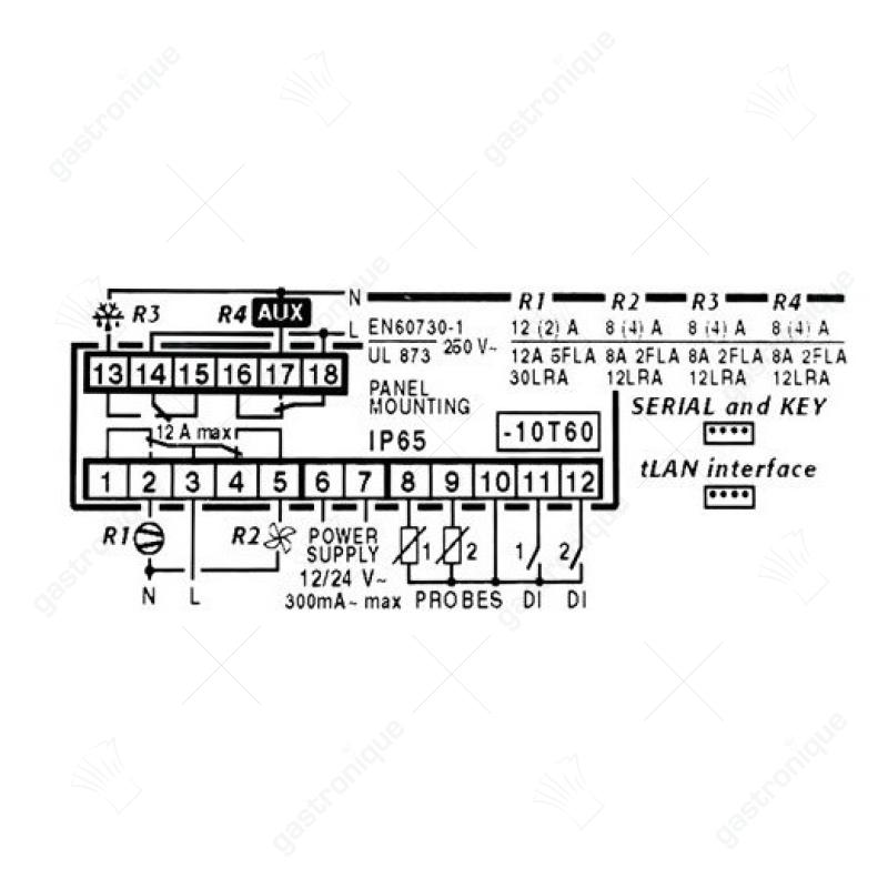 elektronischer Regler CONTROLLER CAREL IR33COLNOO - Bild 2