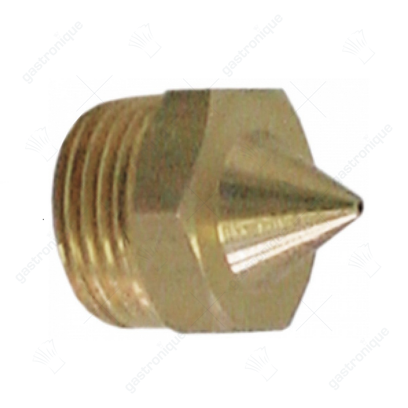 gasinspuiter draad 3/8" SB 17 boring ø 0,9mm - Image 1
