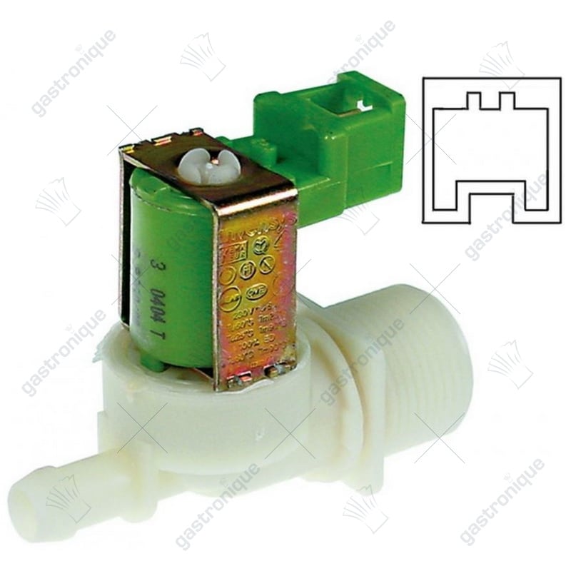 magneetventiel invensys 1 weg 180° - Image 1