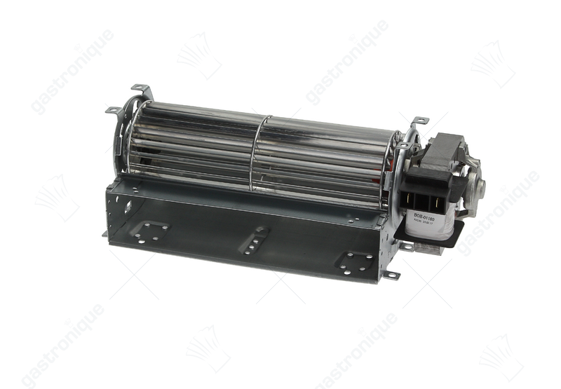 dwarsstroomventilator motor rechts 180 mm ø 60 mm 230 volt 30 wat - Image 1