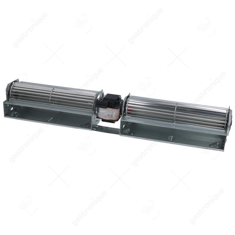 Dwarsstroomventilator motor dubbel 240x240 mm ø 60 mm 230 Volt 25 Watt - Image 1