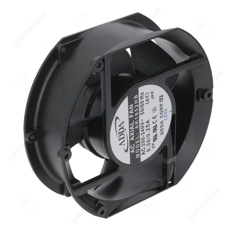 axiaalventilator L 172mm B 150mm H 51mm 230VAC 50/60Hz 69W lager kogellager - Image 1