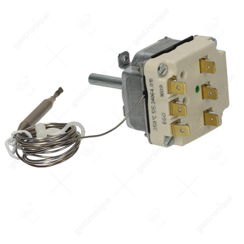 thermostaat EGO serie 55.34_ t.max. 370°C instelbereik 100-350°C voeler ø 6mm voeler L 78mm - afbeelding 2