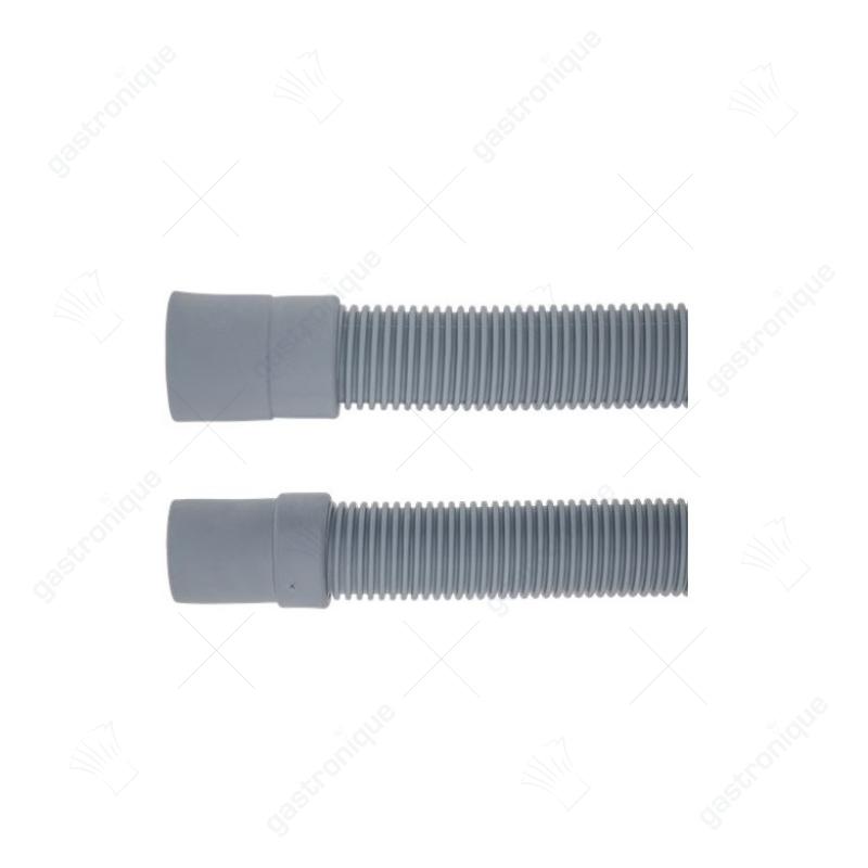 Abfluss-Schlauch DN35 L 1600mm A ø innen 35mm A ø außen 40mm B ø innen 40mm B ø außen 46mm - Bild 2