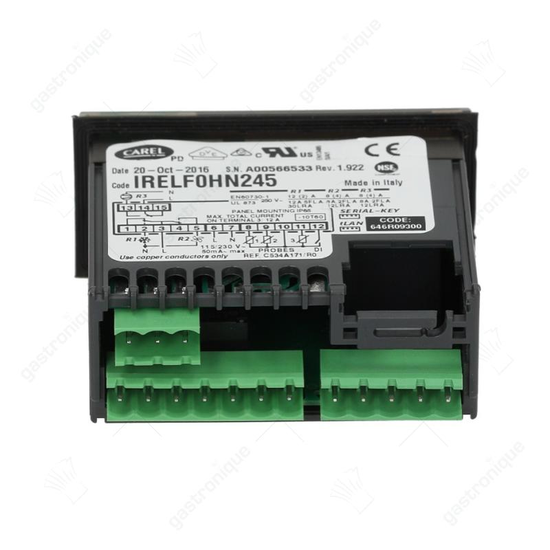 elektronischer Regler CAREL IRELF0HN245 Einbaumaß 71x29mm Einbautiefe 70,5mm 115/230V - Bild 2