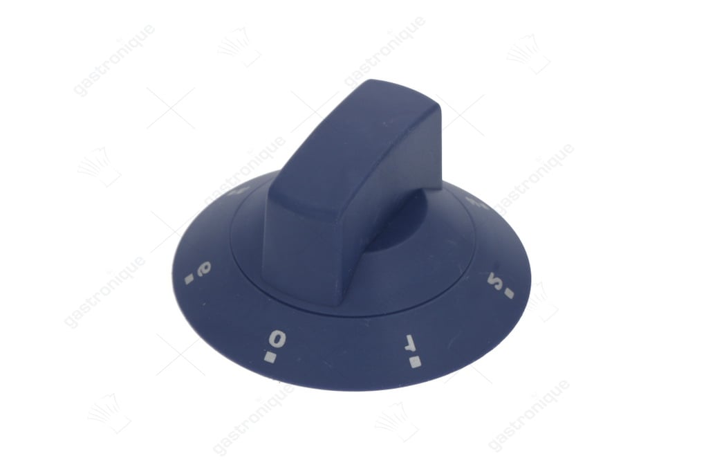 blauer Knopf ø 60 mm 0-1-2-3-4-5-6 - Bild 1