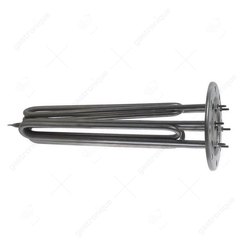 verwarmingselement 9000W 230/400V inbouw ø 85mm VC 3 L 300mm B 58mm H 58mm thermostaathuls ø 8,5mm - Image 1