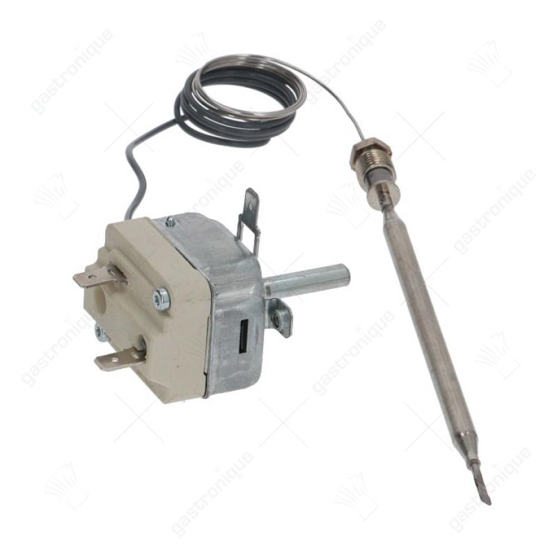thermostaat t.max. 185°C instelbereik 101-185°C 1-polig 1NO 16A voeler ø 6mm voeler L 133mm - Image 1