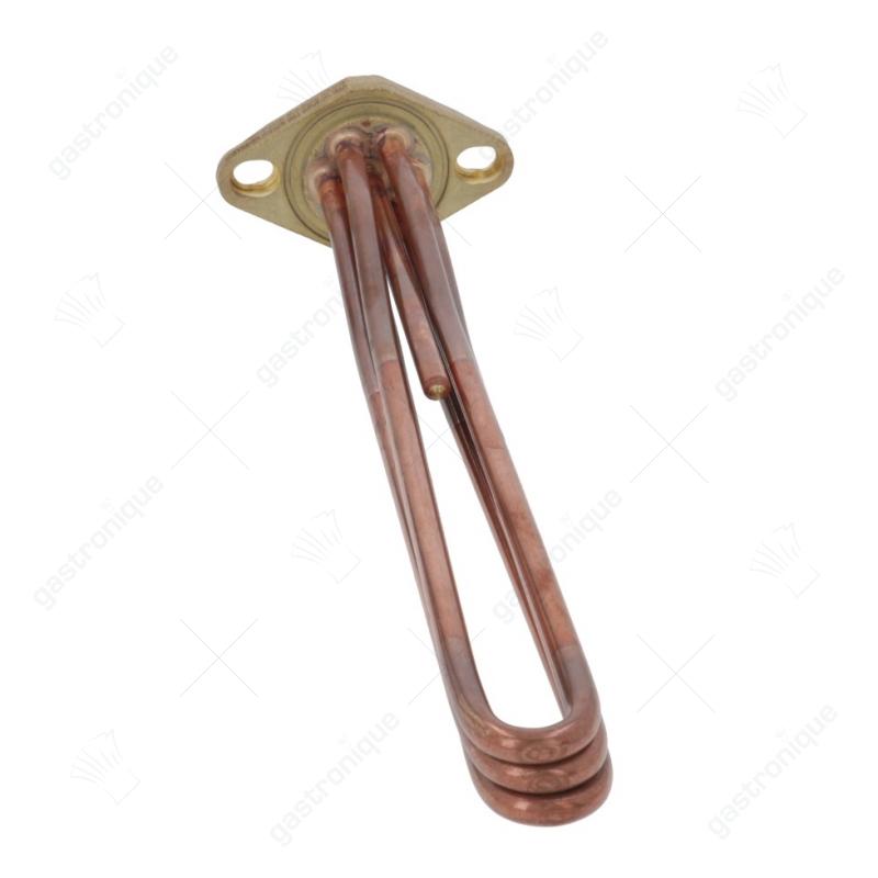 Heizelement 3400/3700W 230/240V 2-Loch-Flansch LA 75mm Flansch 95x57mm Einbautiefe 320mm - Bild 4