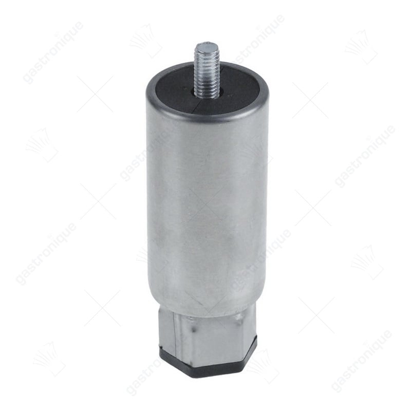 Geräteständer Rohr ø 38mm Gewinde M8 Gewinde L 15mm H 82-100mm Edelstahl Größe 1 1/2" VPE 1 Stück SB 29 - Bild 1