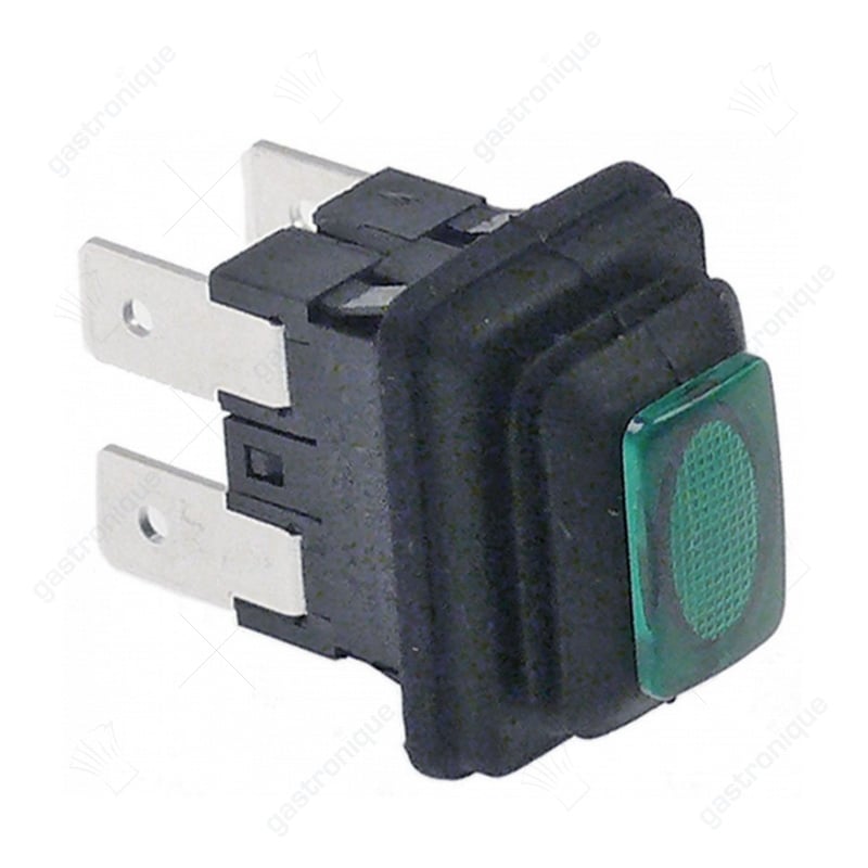 Druckschalter Einbaumaß 19x13mm - Bild 1