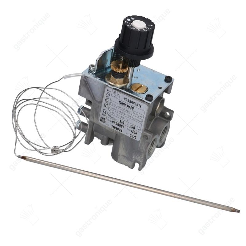 Gasthermostat Typ Serie 630 Eurosit t.max. 190°C 110-190°C Gaseingang 3/8" Gasausgang 3/8" - Bild 1