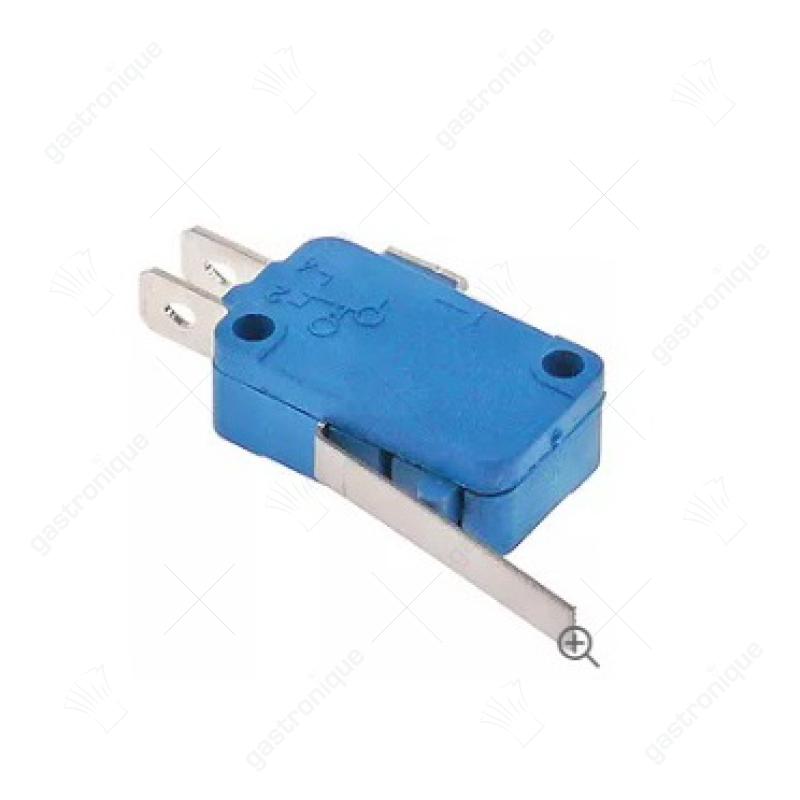 Mikroschalter mit Hebelbetätigung 250V 16A 1CO L1 28mm Flachsteckeranschluss 6,3mm L 35mm - Bild 1