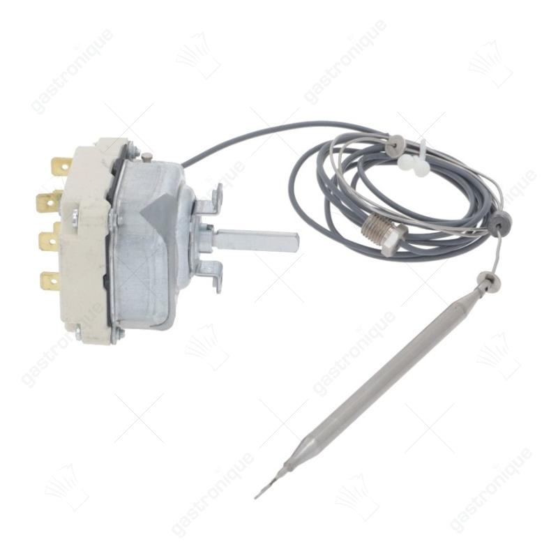 Thermostat max. 195°C 3-polig 3NO 16A Fühler ø 6mm Fühler L 117mm Kapillare 1780mm - Bild 1