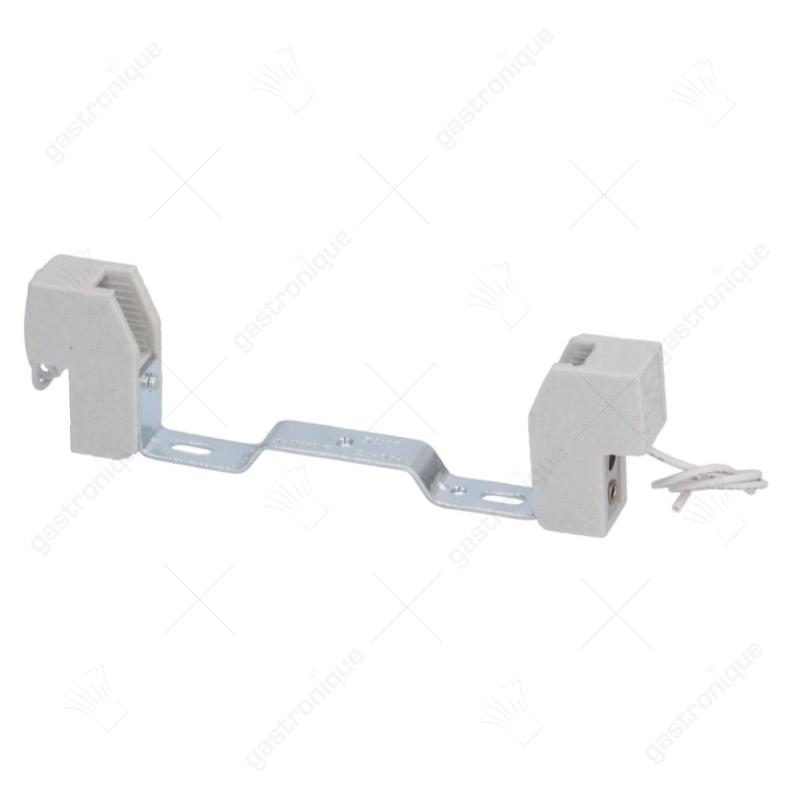 Lamp fitting connection cable 230mm fitting R7s 250V H 40mm mounting distance 70mm - image 1