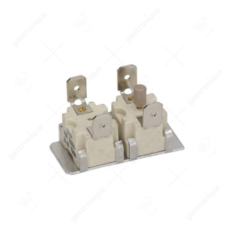 clixonthermostat Abschalttemperatur 200°C 2NC 2-polig 16A 250V Anschluss F6,3 - Bild 1