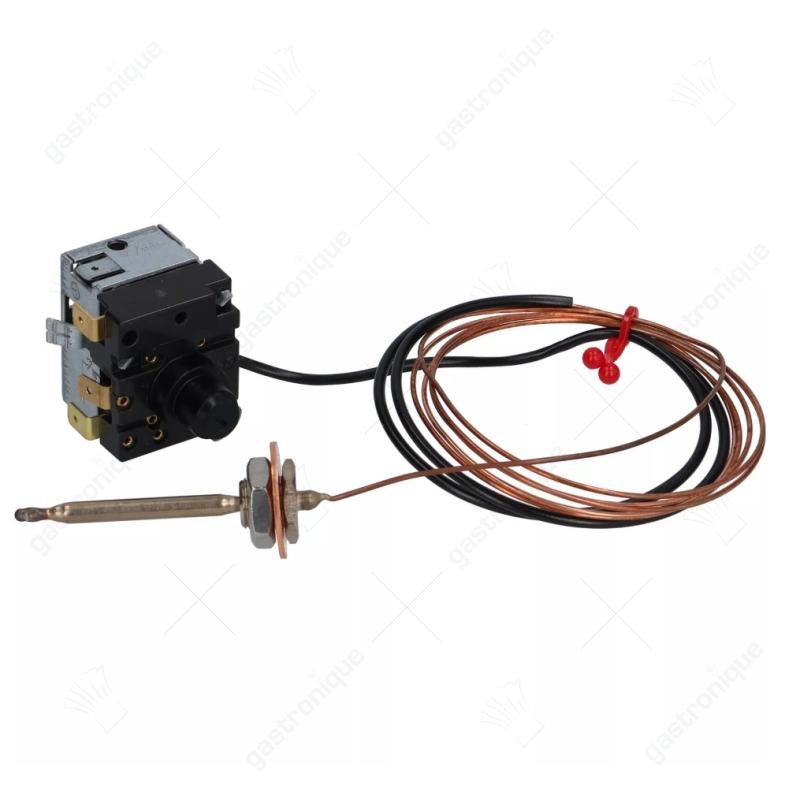 Maximalthermostat Ausschalt-Temperatur 350°C 1-polig 1CO 2,5A Sensor ø 5mm Sensor L 48mm - Bild 1