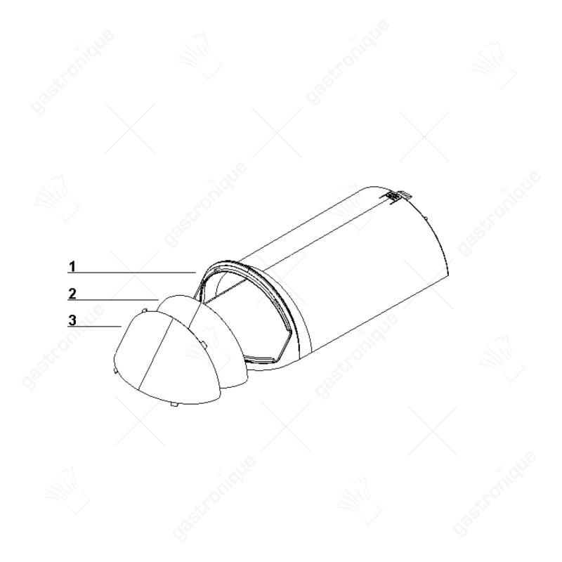 Transparente Abdeckplatte Ugolini NG 10 - Bild 1