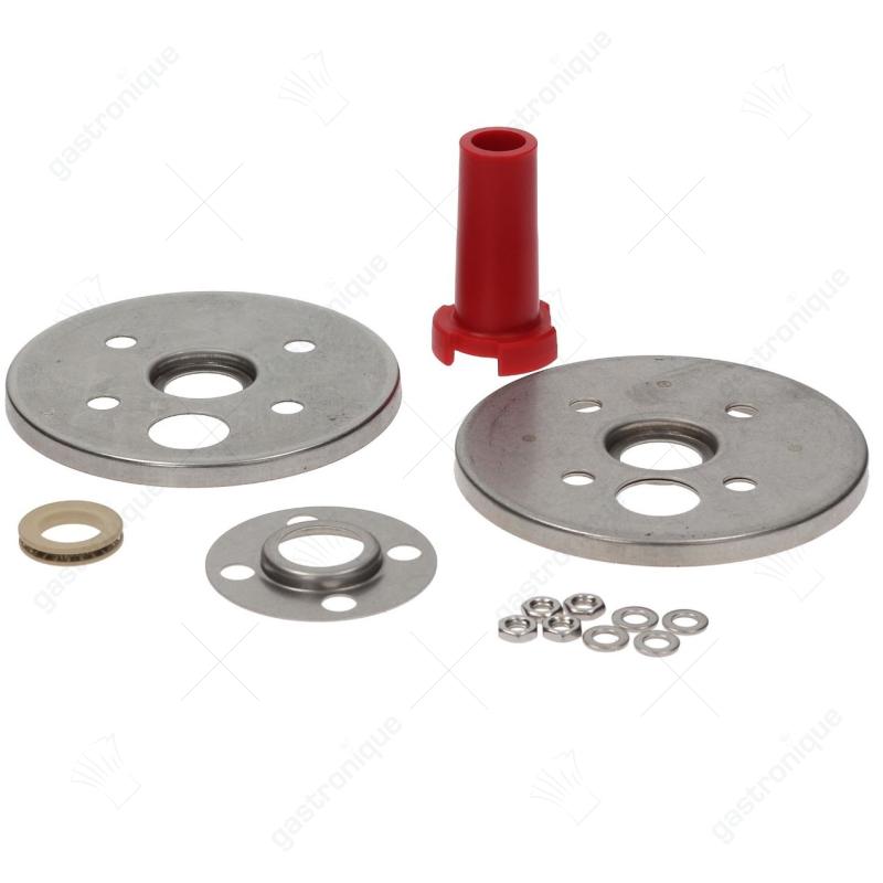 Simmerring-Set ID ø 17mm AD ø 29mm Dichtung Flansch Einbaumaß mit Montagematerial - Bild 1