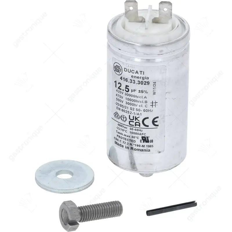 Condensator set motor Zanolli - afbeelding 1