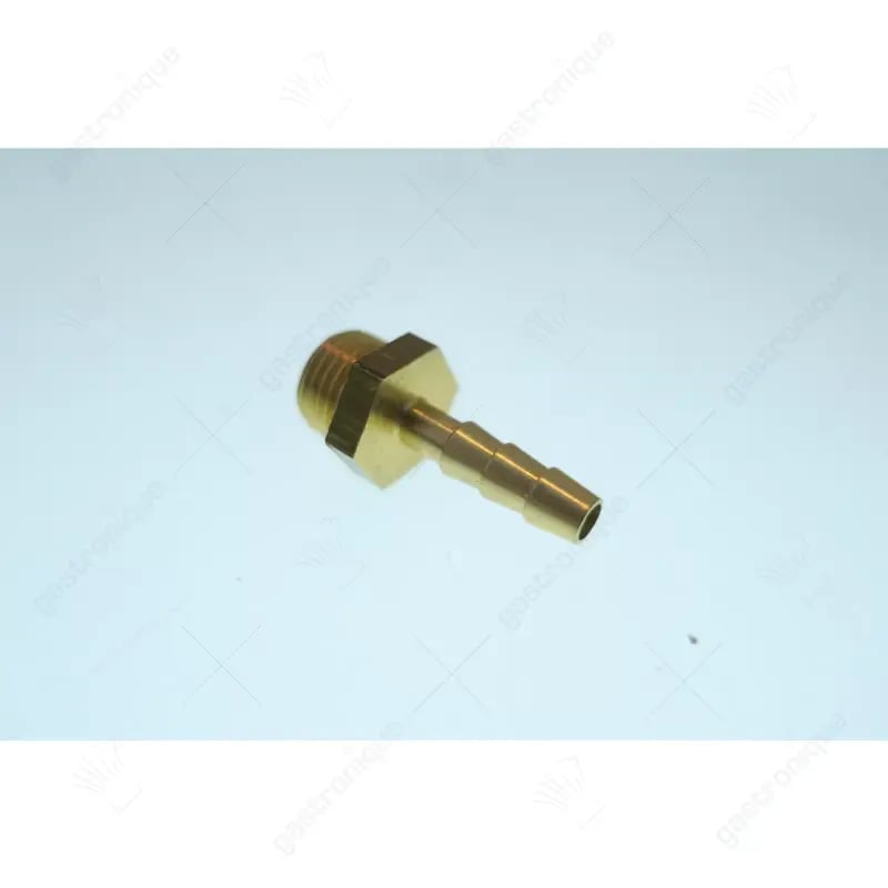 slangtule slangpilaar messing G1/4" - hose Ø 6 mm - afbeelding 1