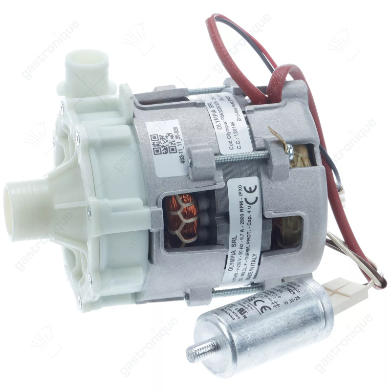 naspoelpomp 150W 230V 50Hz - afbeelding 3