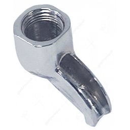 Zeefhouderuitloop 1 kop 3/8" gebogen/lang 1-wegs draad L 5mm