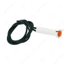 signaallamp oranje 230V voor gat ø 6mm