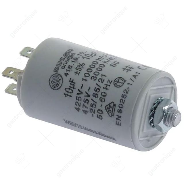 bekercondensator ducati capaciteit 10µf - Thumbnail 1