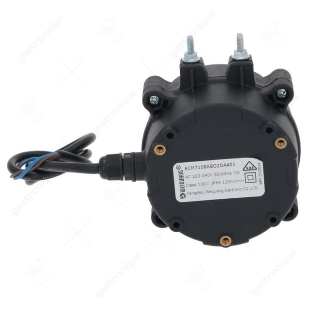 Ventilatormotor 7W 220-240V 1300U/min lager kogellager L1 73mm L2 35mm L3 82mm - Thumbnail 2