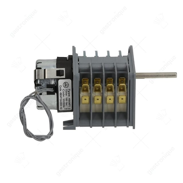 tijdklok P25 kamers 4 looptijd 180s 230 V as ø 6x4,6mm as L 40 mm - Thumbnail 2