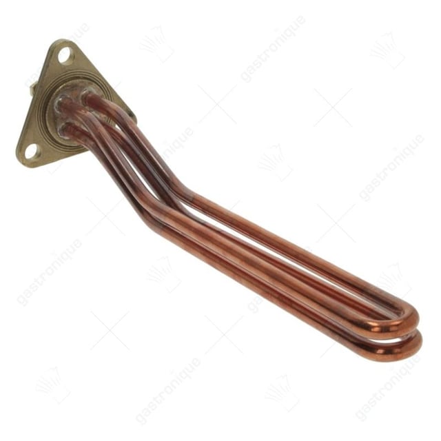 Verwarmingselement 3000W 230V L 335mm L1 25mm L2 60mm L3 250mm H1 24mm H2 21mm 3-gatsflens - Thumbnail 1