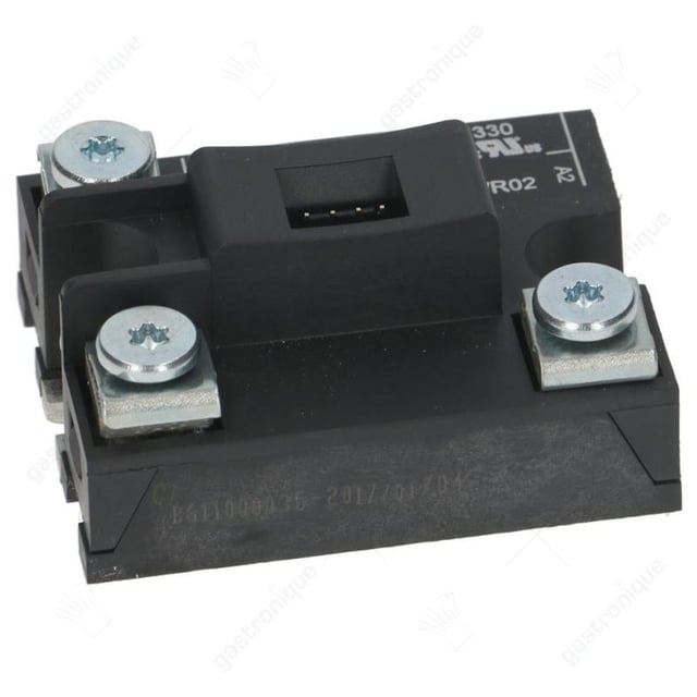 aansluitblok solidstate relais CELDUC fasen 2 65A 400V 24VDC L 58mm B 45mm steekaansluiting - Thumbnail 2