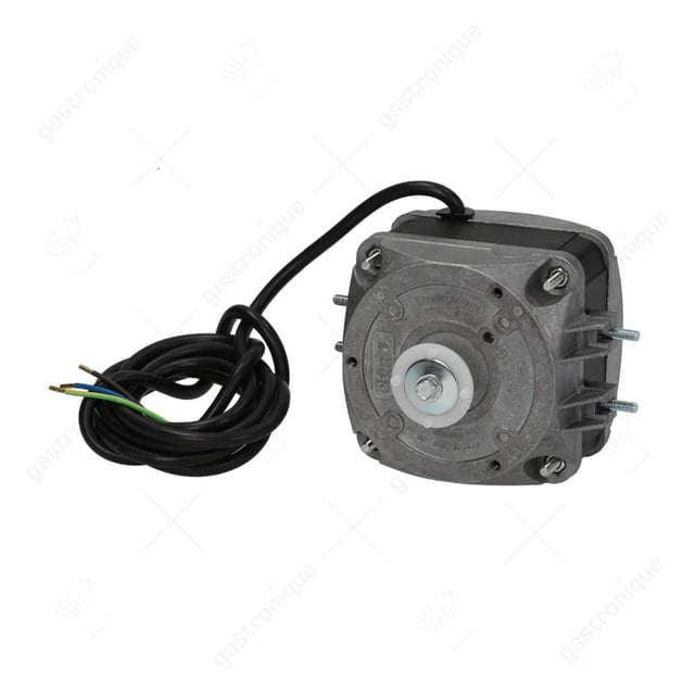 ventilatormotor 16W 230V 50/60Hz B 87mm K 15mm E 43,5mm buitenmaat 83x83mm kabellengte 1500mm - Thumbnail 1