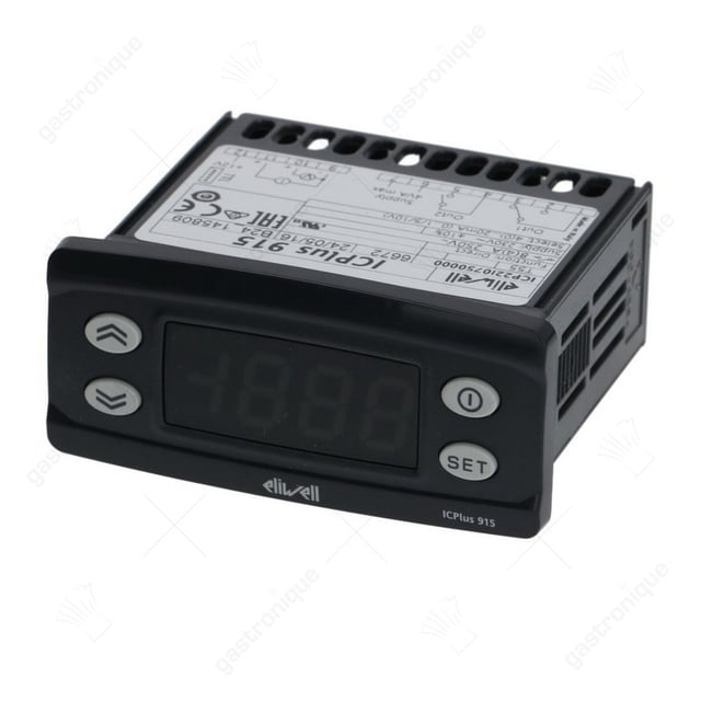 elektronische regelaar ELIWELL type ICPlus915 model ICP22I0750000 inbouwmaat 71x29mm 230V - Thumbnail 1