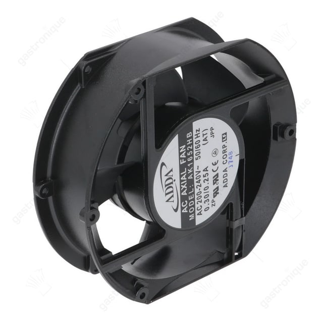 axiaalventilator L 172mm B 150mm H 51mm 230VAC 50/60Hz 69W lager kogellager - Thumbnail 1